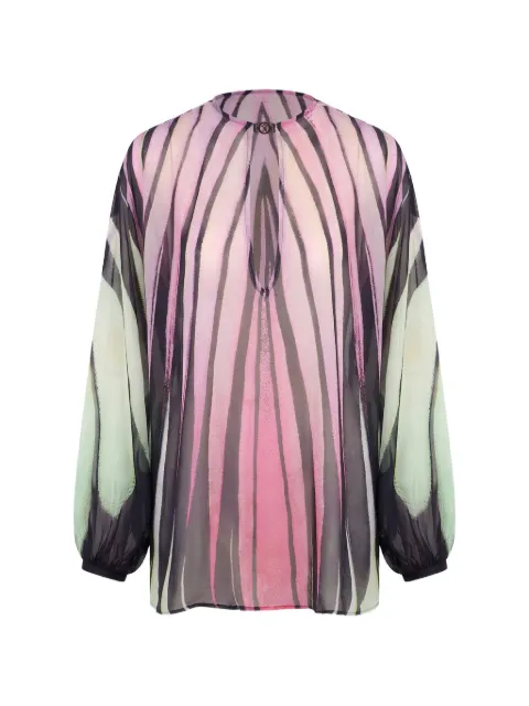 Roberto Cavalli Ray Of Paradise-print blouse