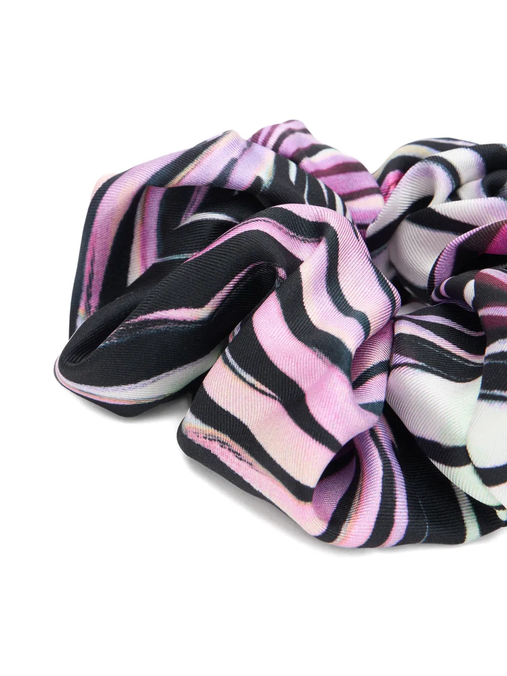 Roberto Cavalli Ray Of Paradise scrunchie Zwart