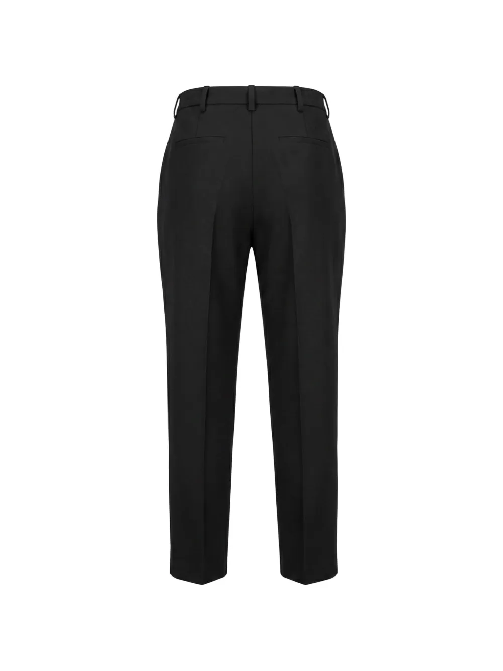 Jil Sander Geplooide pantalon Zwart