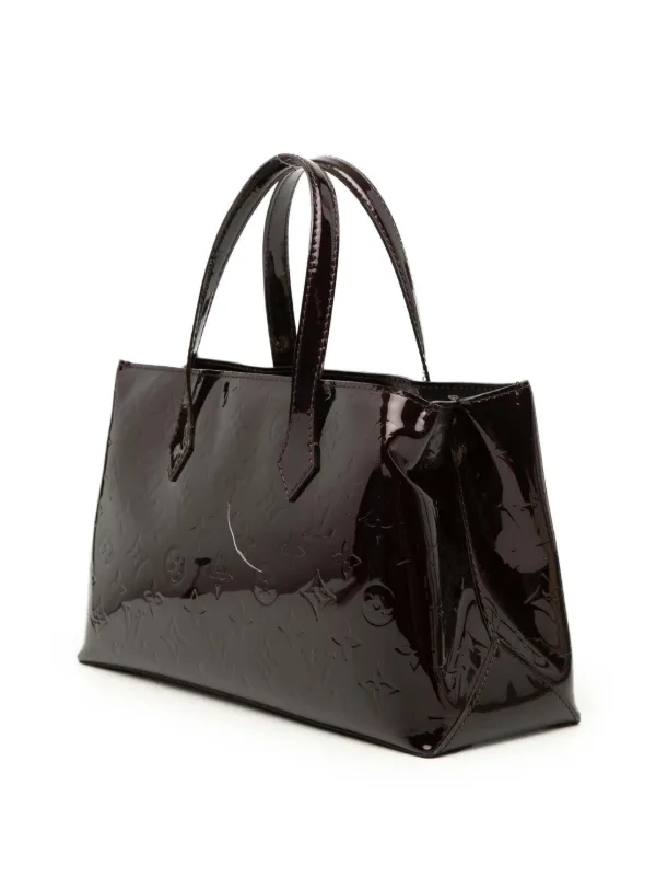 Louis Vuitton Pre-Owned 2009-2015 モノグラム ヴェルニ ウィルシャー 