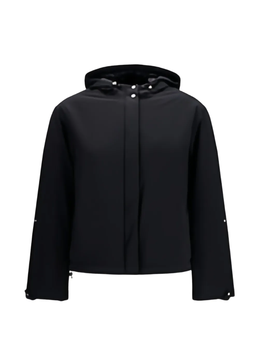 Herno hooded drawstring jacket - Nero