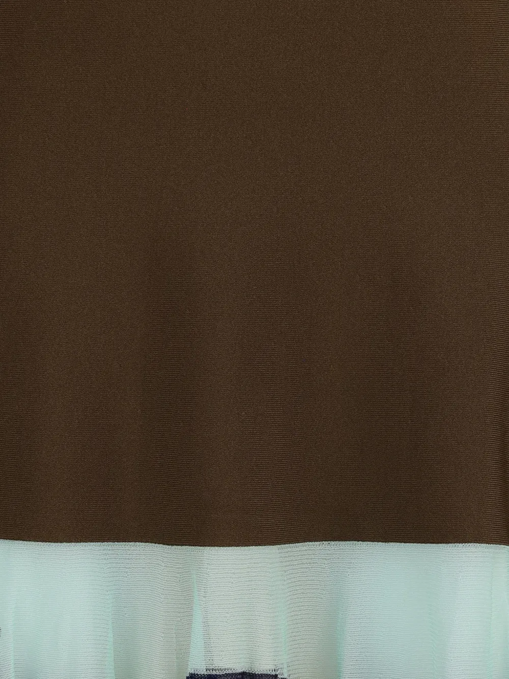 FENDI Gestreepte maxi-jurk Bruin