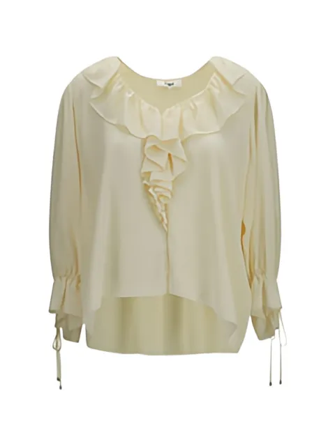 Chloé ruffled silk shirt
