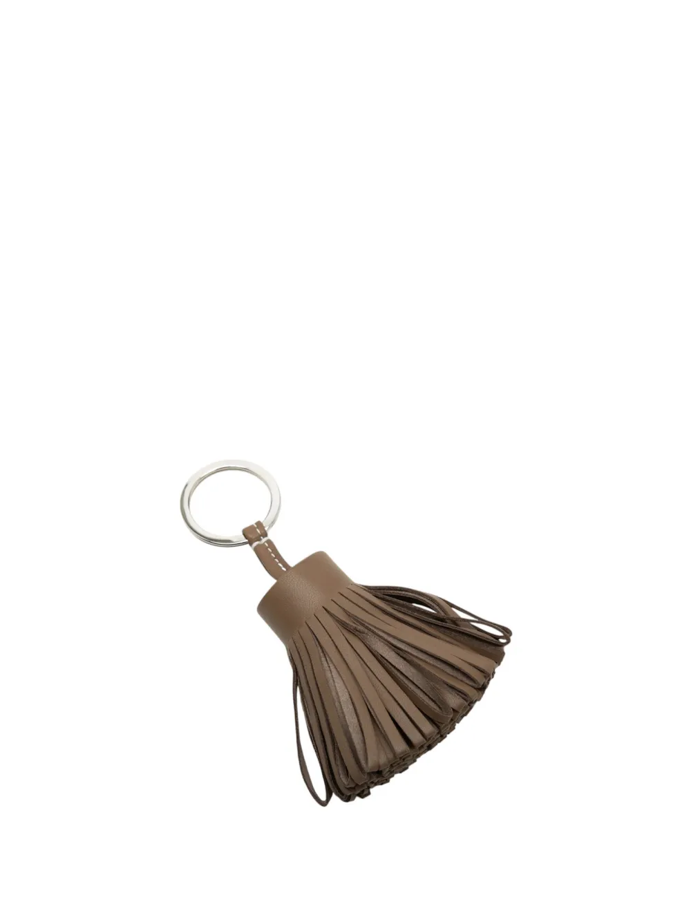 Hermès Pre-Owned Portachiavi Carmen in pelle di agnello Milo 2024 - Marrone