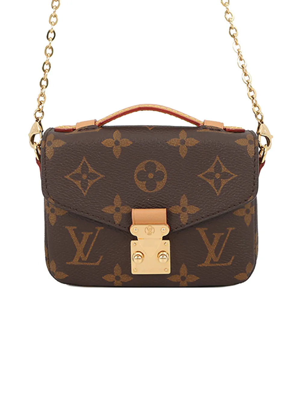 Louis Vuitton Pre-Owned 2021-2026 Monogram Micro Metis satchel - Marrone