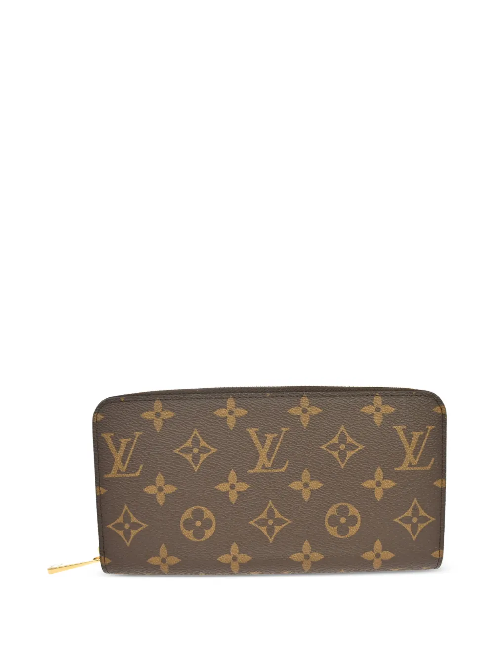 Louis Vuitton Pre-Owned 2010-2020s Monogram-pattern long wallet - Braun