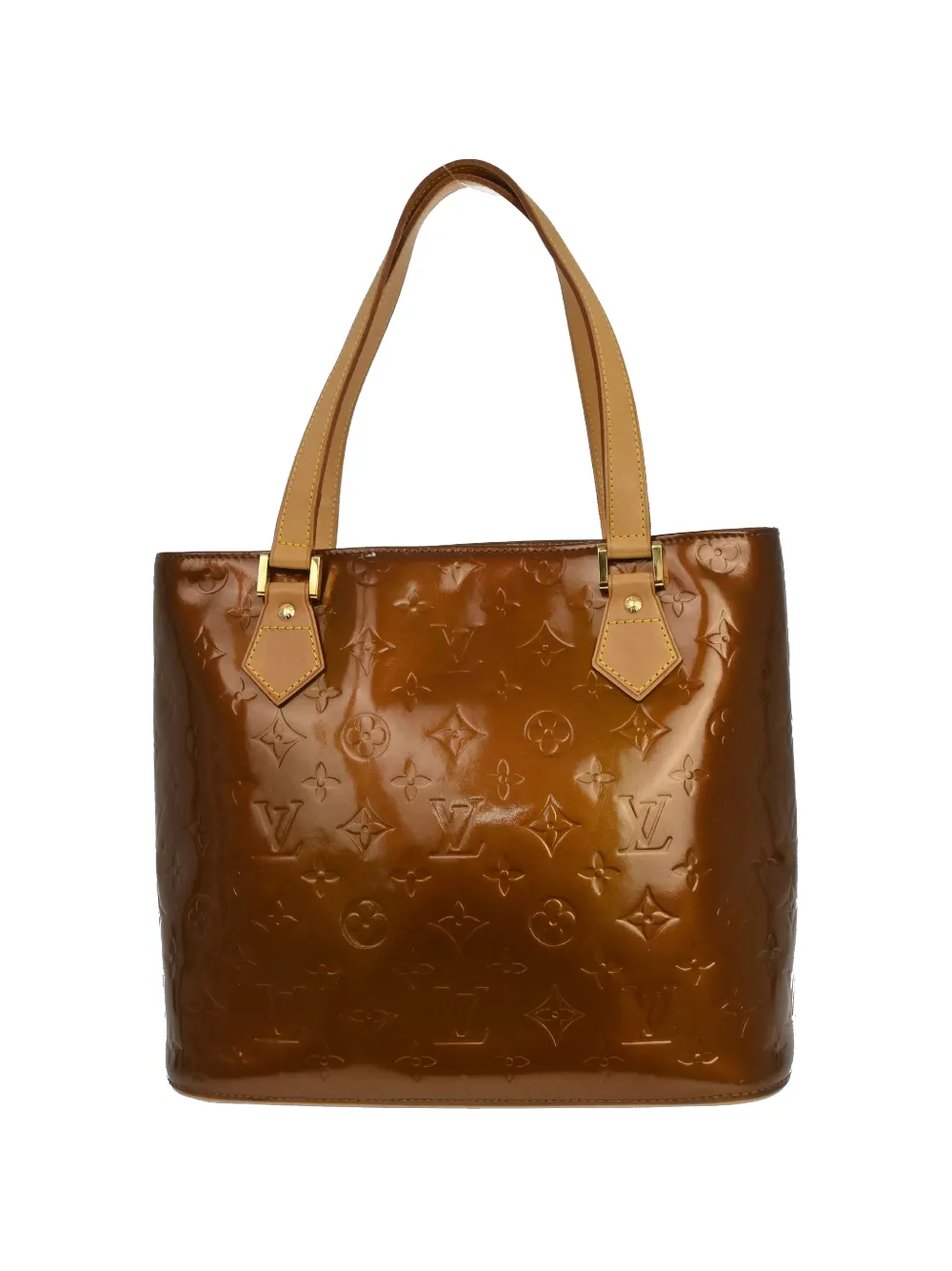 Louis Vuitton Pre-Owned 2000 Monogram Vernis Houston tote bag - Marrone