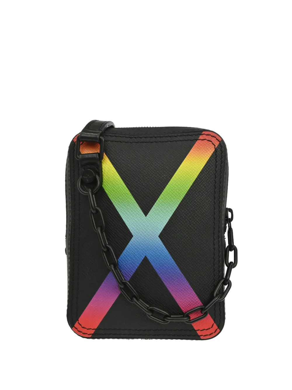 Louis Vuitton Pre-Owned 2019 Taiga Danube messenger bag - Nero