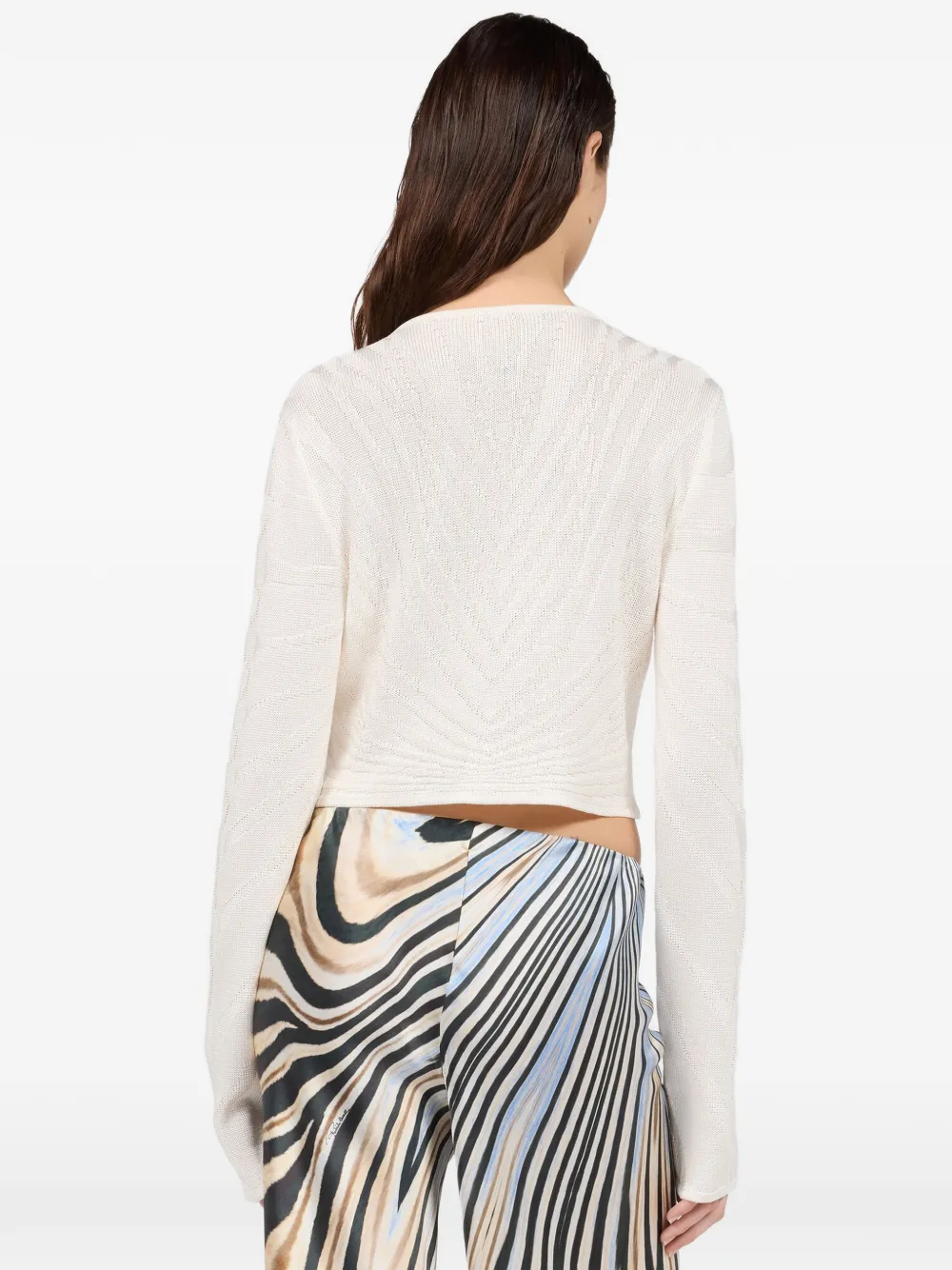 Roberto Cavalli Cropped vest Wit