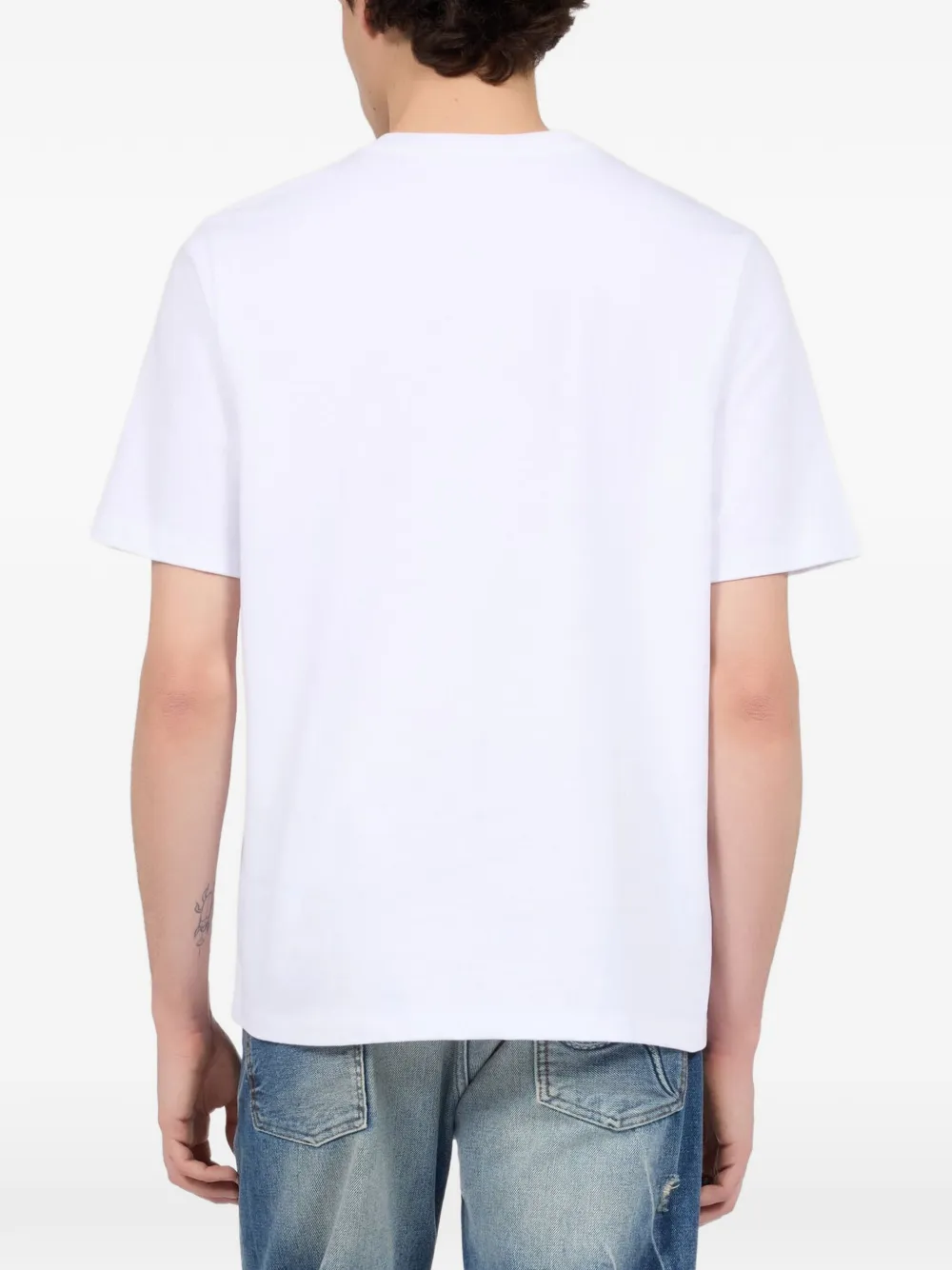 Roberto Cavalli snake-print T-shirt Wit