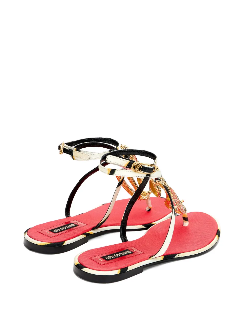Roberto Cavalli Ray Of Paradise sandalen Zwart