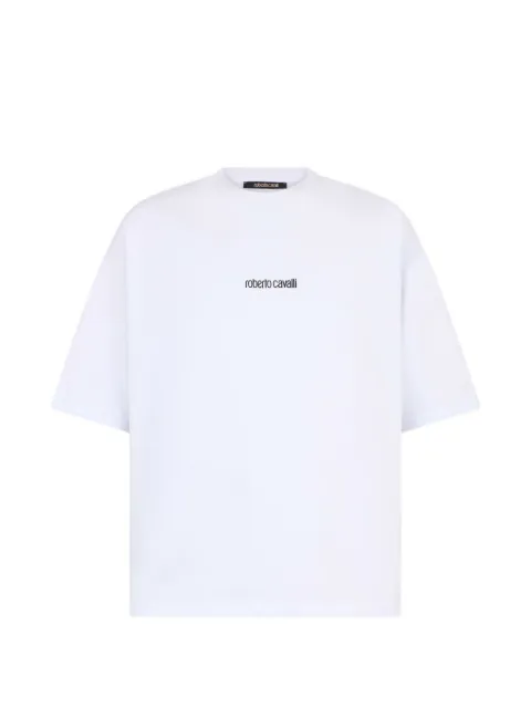 Roberto Cavalli logo-print T-shirt