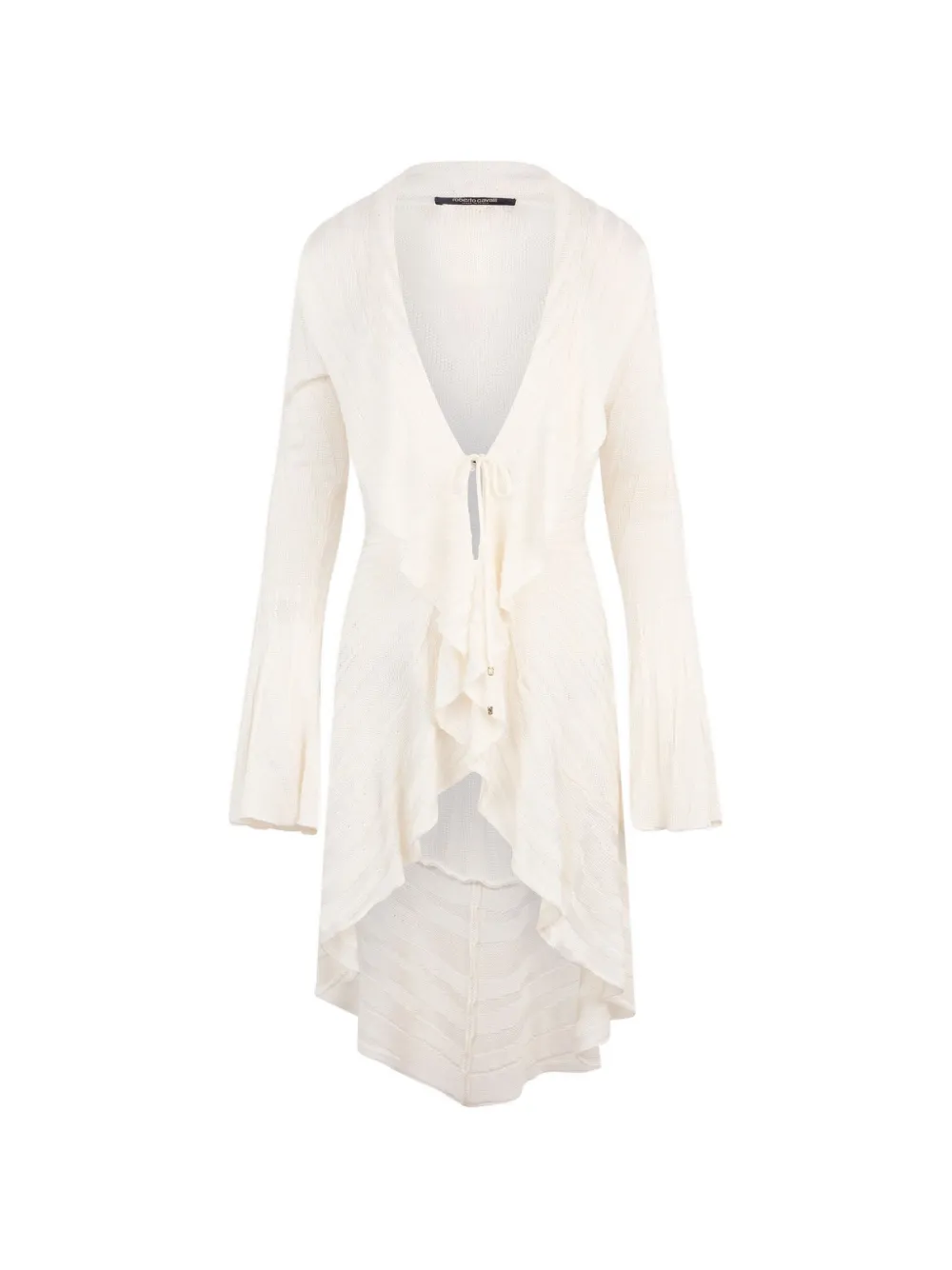 Roberto Cavalli Cardigan mit ausgestellten Ärmeln - Nude