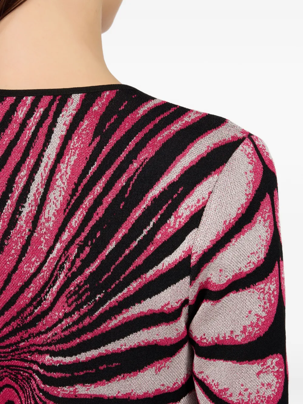 Roberto Cavalli Ray Of Paradise vest met print Roze