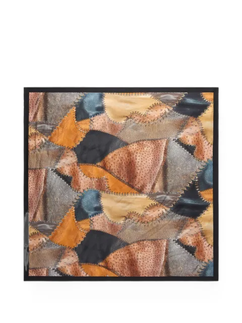 Roberto Cavalli mascadacon estampado patchwork