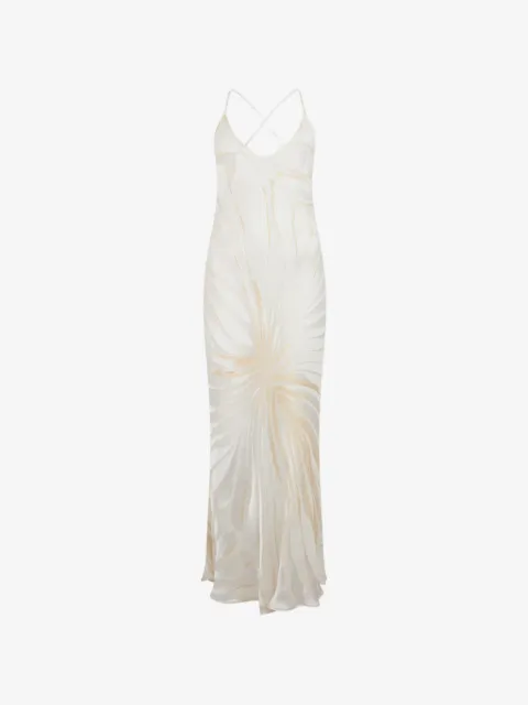 Roberto Cavalli devoré maxi dress