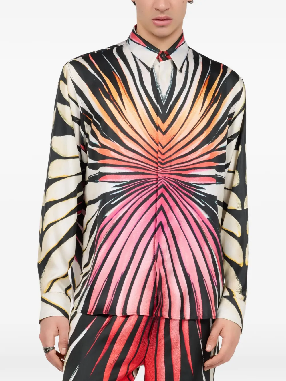 Roberto Cavalli Overhemd met lange mouwen Wit