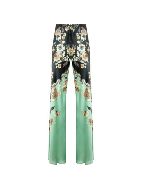 Roberto Cavalli floral-print drawstring trousers