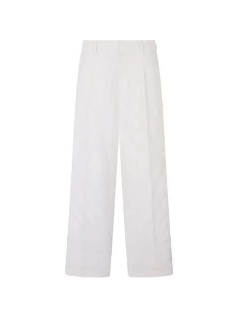 Roberto Cavalli Ray-print trousers