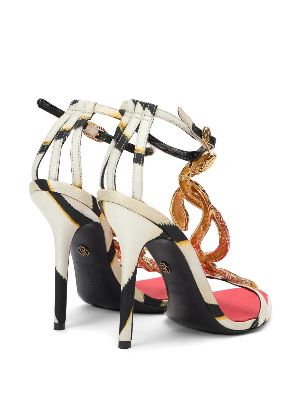 Roberto Cavalli Ray Of Paradise sandalen Wit