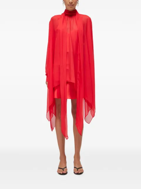 Blugirl Georgette sheer mini dress