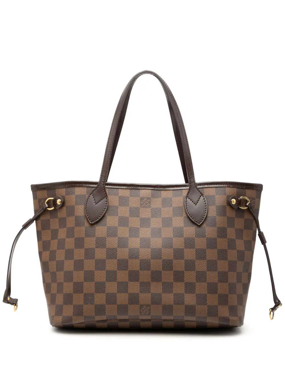 Louis Vuitton Pre-Owned 2008 Damier Ebene Neverfull PM tote bag - Marrone