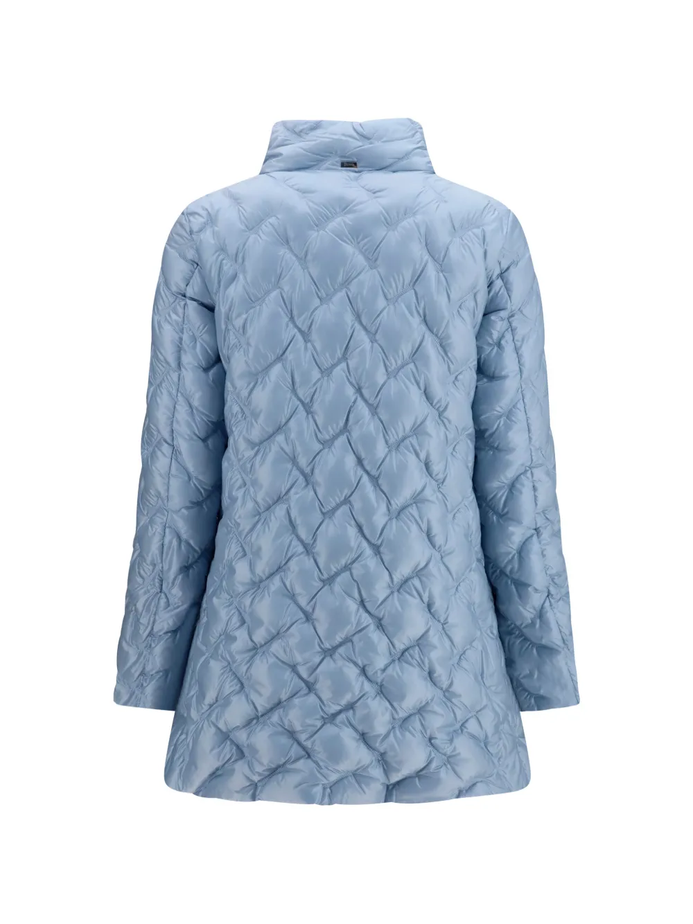 Herno Mina gewatteerd jack met hoge hals Blauw