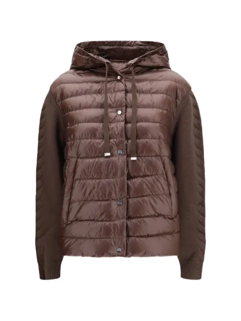 Herno quilted panelled jacket