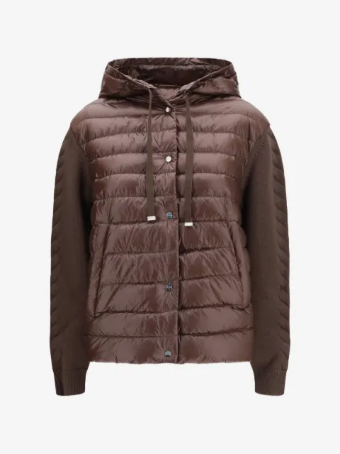 Herno quilted panelled jacket