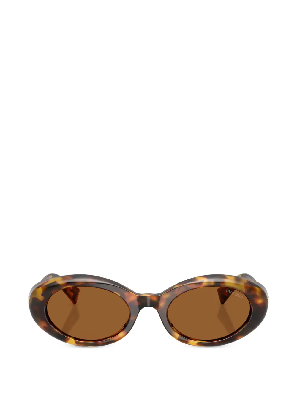 Miu Miu Eyewear Rêverie oval-frame sunglasses · 51