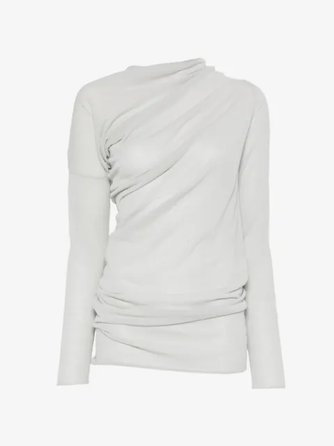 Paloma Wool Jojo ruched-effect long-sleeve top