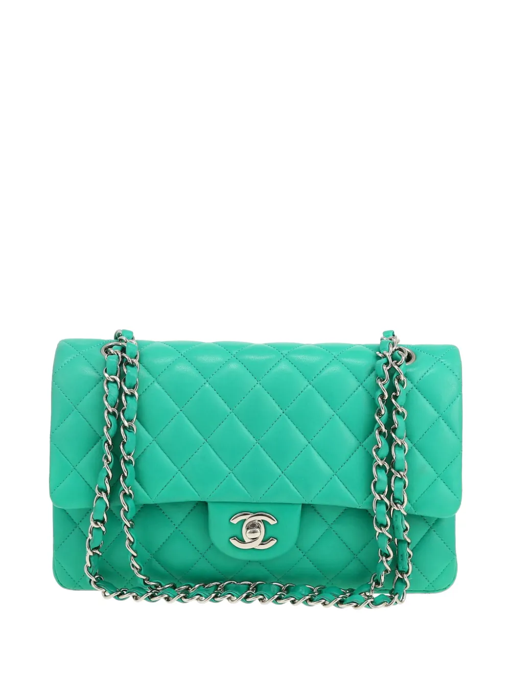 CHANEL Pre-Owned 2012 Timeless Classic shoulder bag - Verde