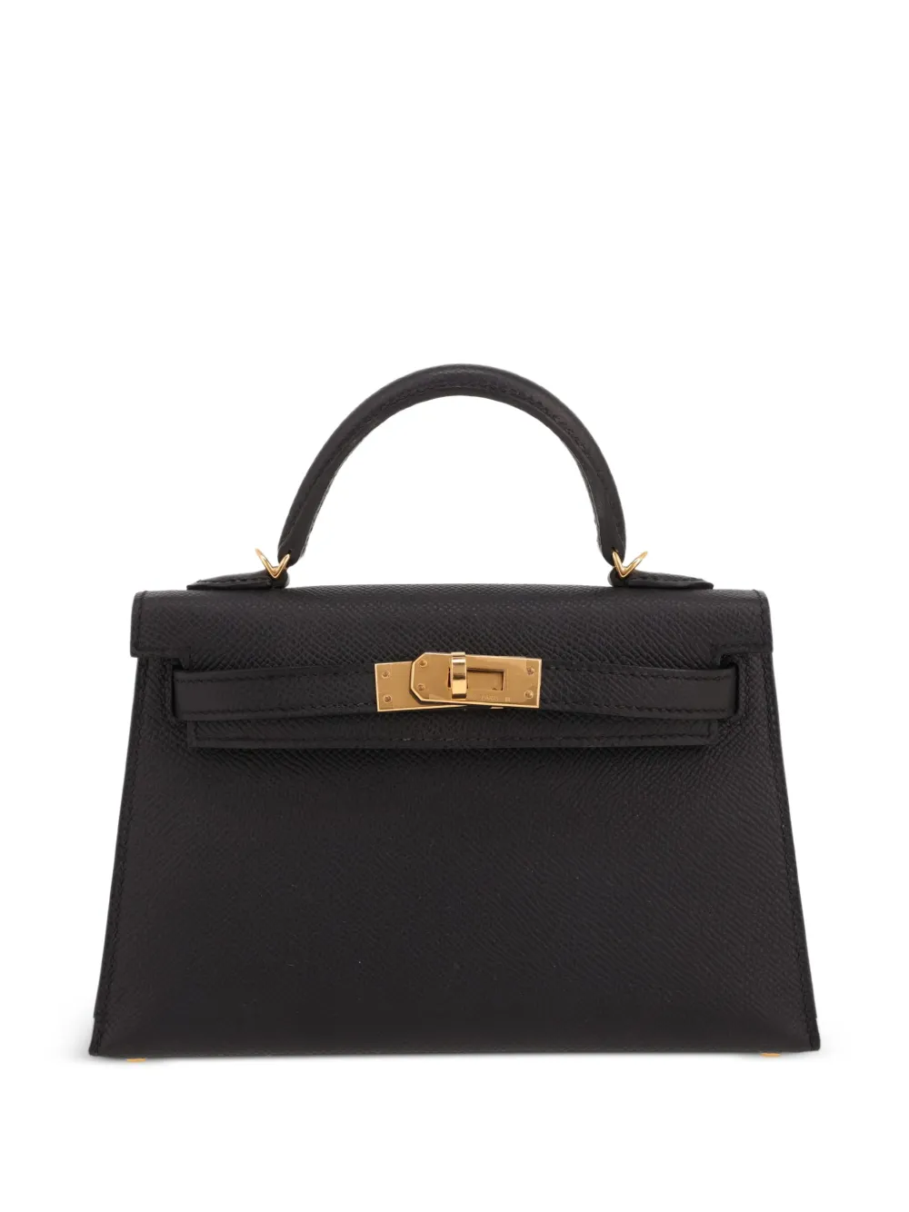 Hermès Pre-Owned 2023 Kelly 20 leather handbag - Nero