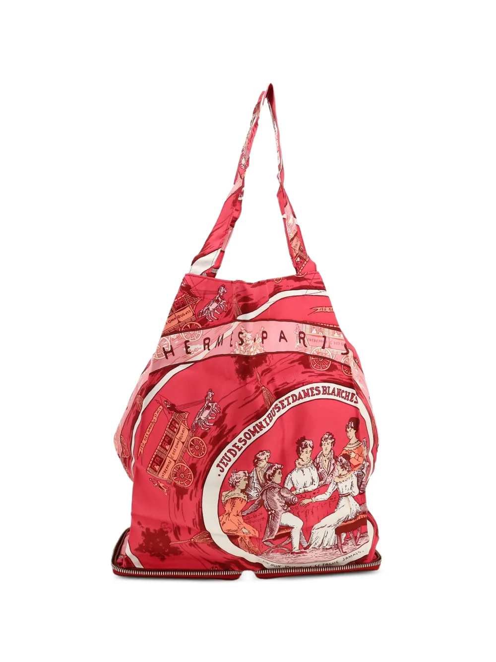 Hermès Pre-Owned 2007 Silky Pop tote bag - Red