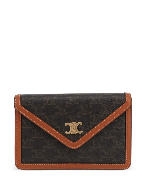 Celine Pre-owned Margo Shoulder Bag in Brown