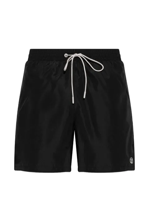 Diesel GEORGE-41-UTLT drawstring logo-patch swim shorts
