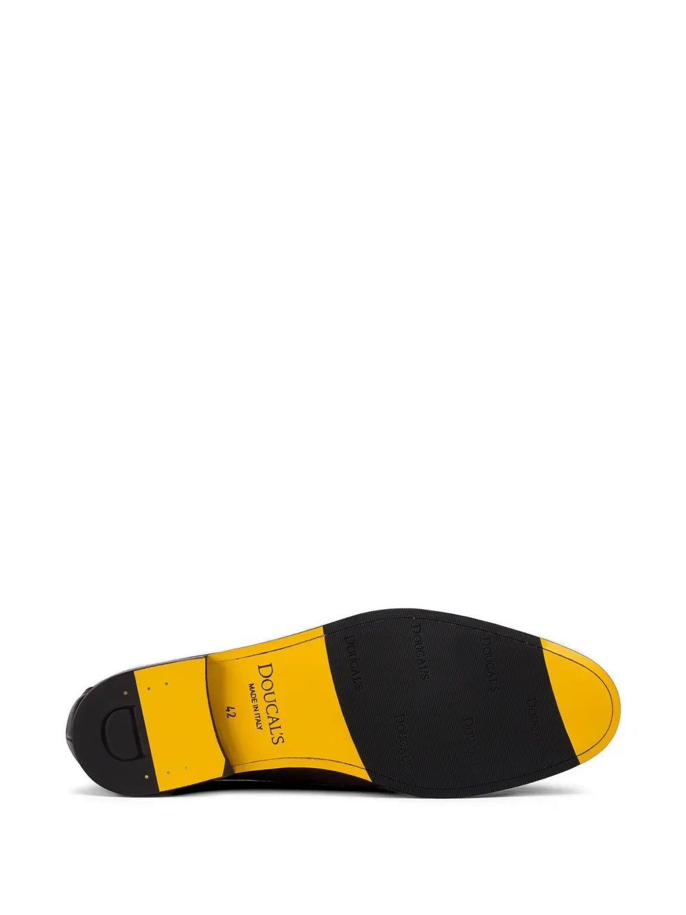 Doucal's Loafers van bewerkt leer Bruin