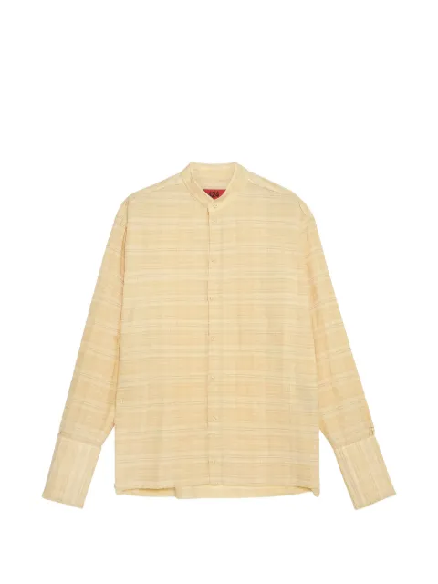 424 camisa con cuello mao