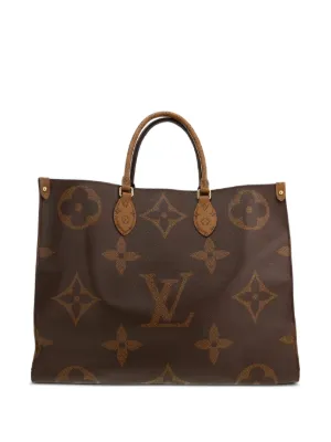 Louis Vuitton Pre-Owned 2020s OnTheGo BB Tote Bag | Brown