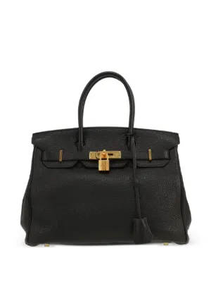 Hermès Pre-Owned ケリー 35 バッグ | ブラック | FARFETCH JP