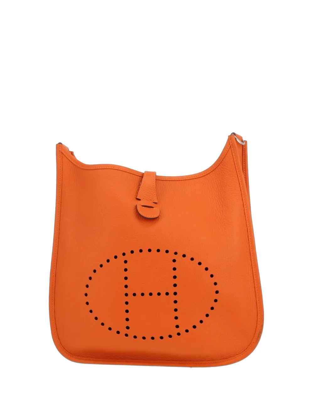 Hermès Pre-Owned 2023 Evelyne III Togo leather shoulder bag - Arancione