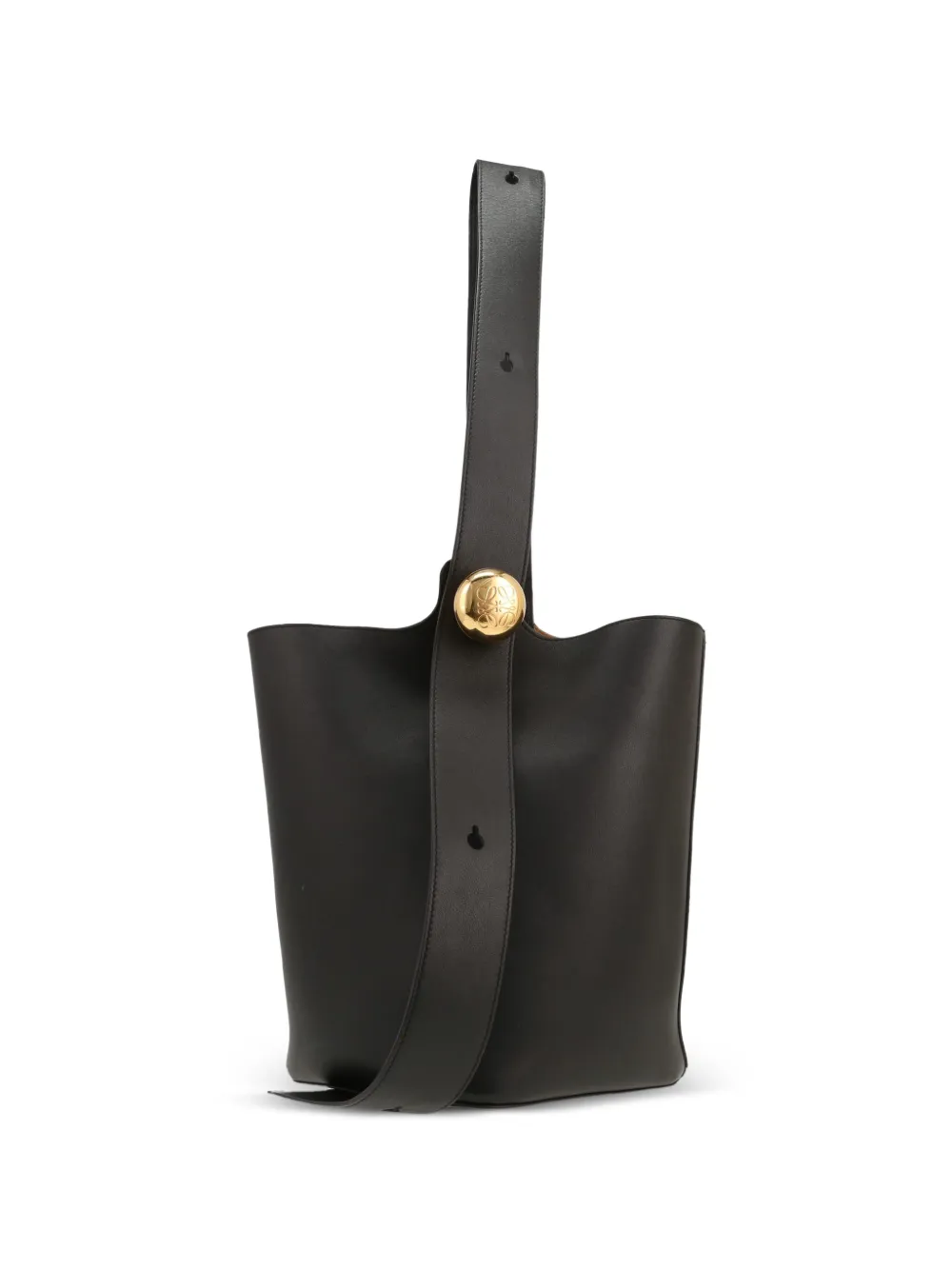 Loewe Pre-Owned 2020s Pebble shopping bag - Black