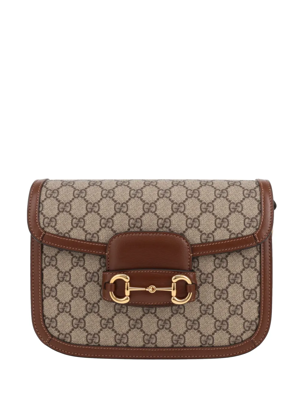 Gucci Pre-Owned 2020s 1955 Horsebit shoulder bag - Toni neutri