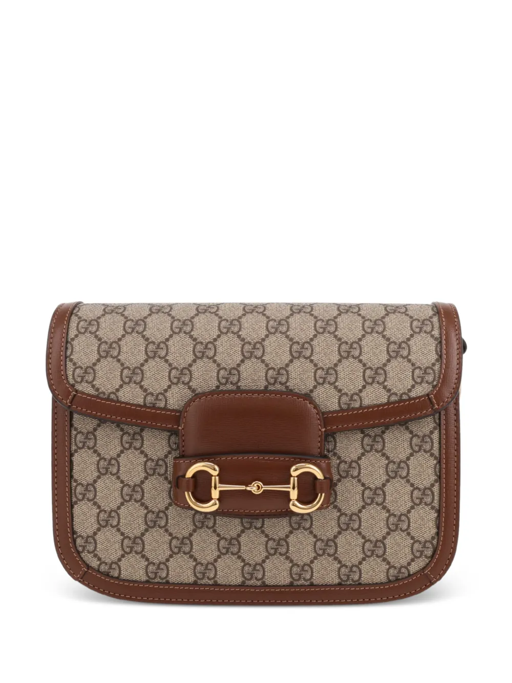 Gucci Pre-Owned 2020s 1955 Horsebit shoulder bag - Toni neutri