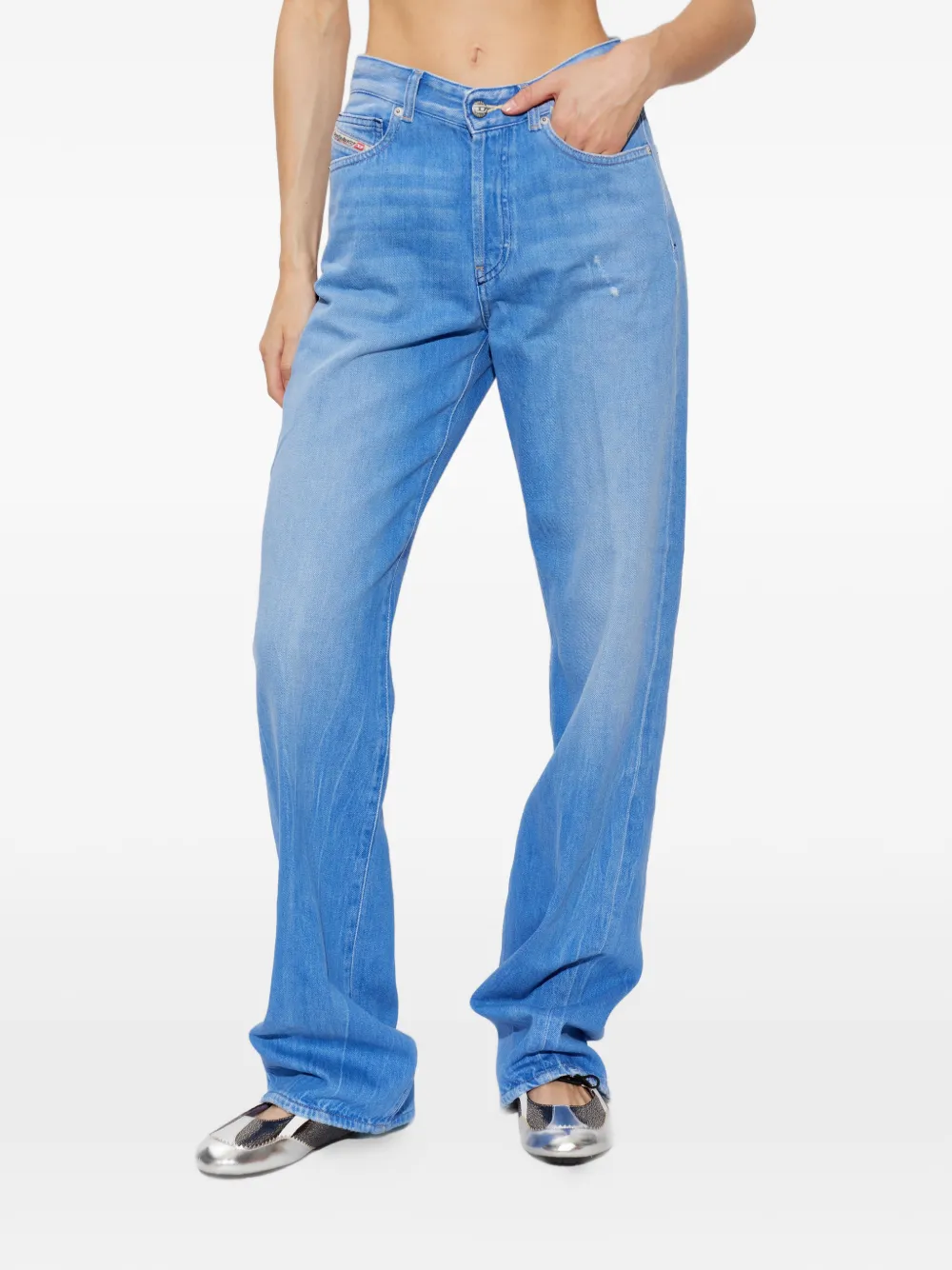  Diesel Vaqueros Rectos 1971 D-sent - Azul 