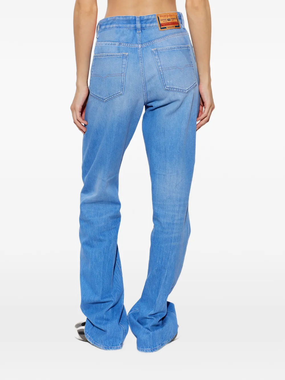 Diesel 1971 D-Sent mid waist jeans Blauw