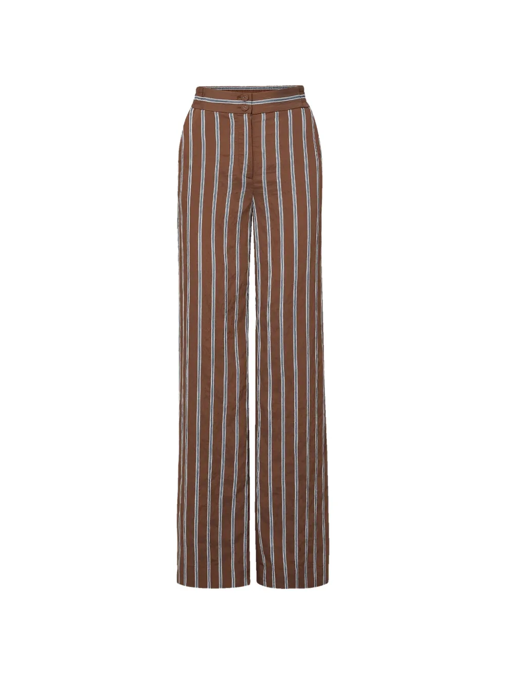 Veronica Beard Carraway stripe-print trousers - Marrone