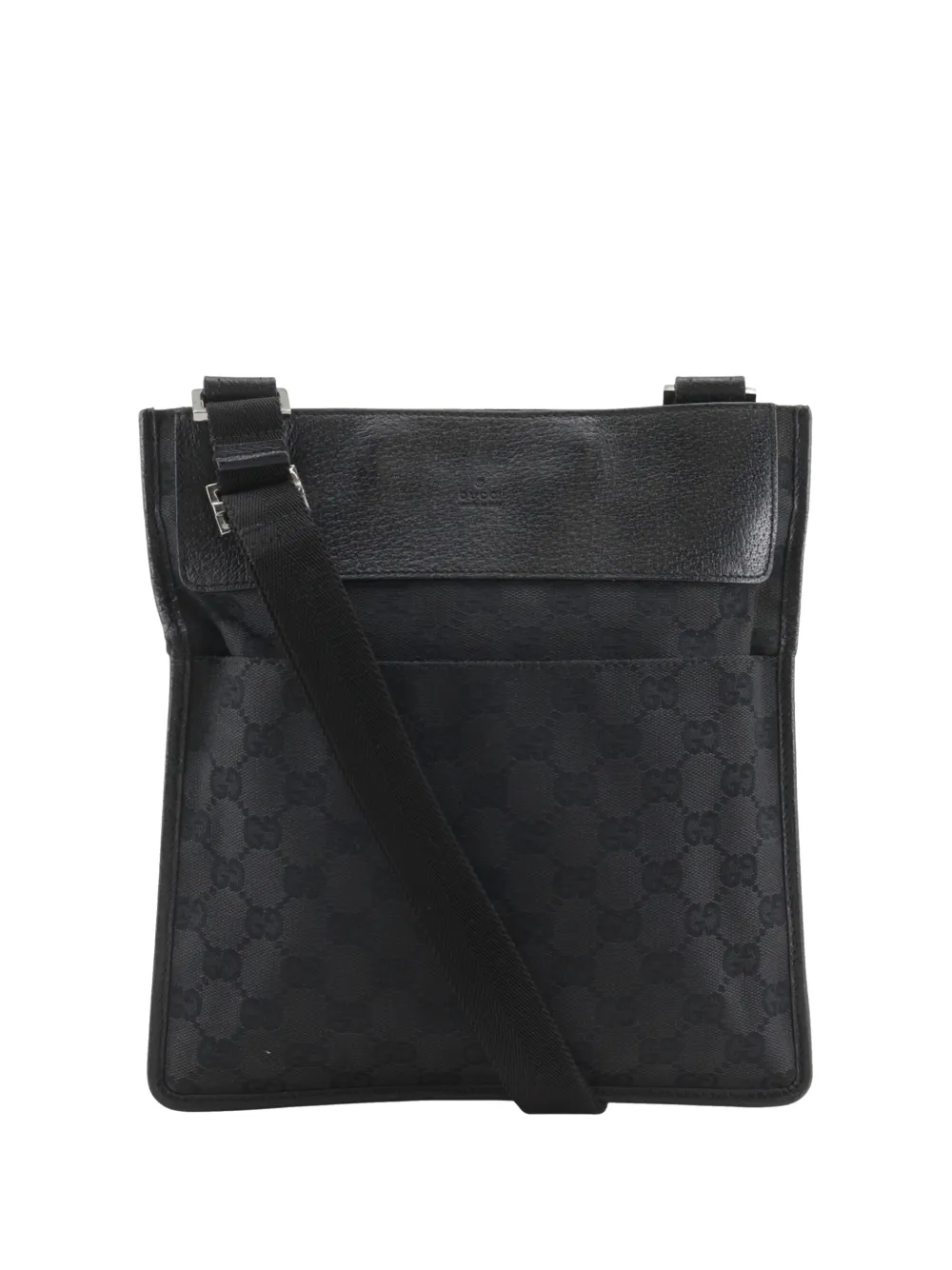 Gucci Pre-Owned 2000-2015 GG Canvas crossbody bag - Black