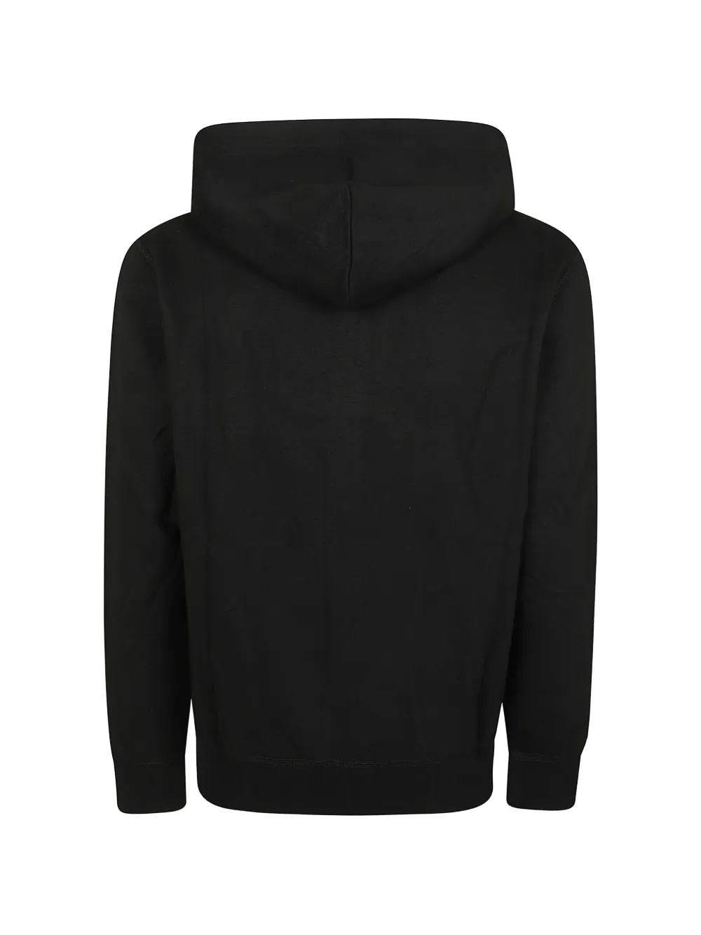 Polo Ralph Lauren logo-embroidered zip-up hoodie Zwart