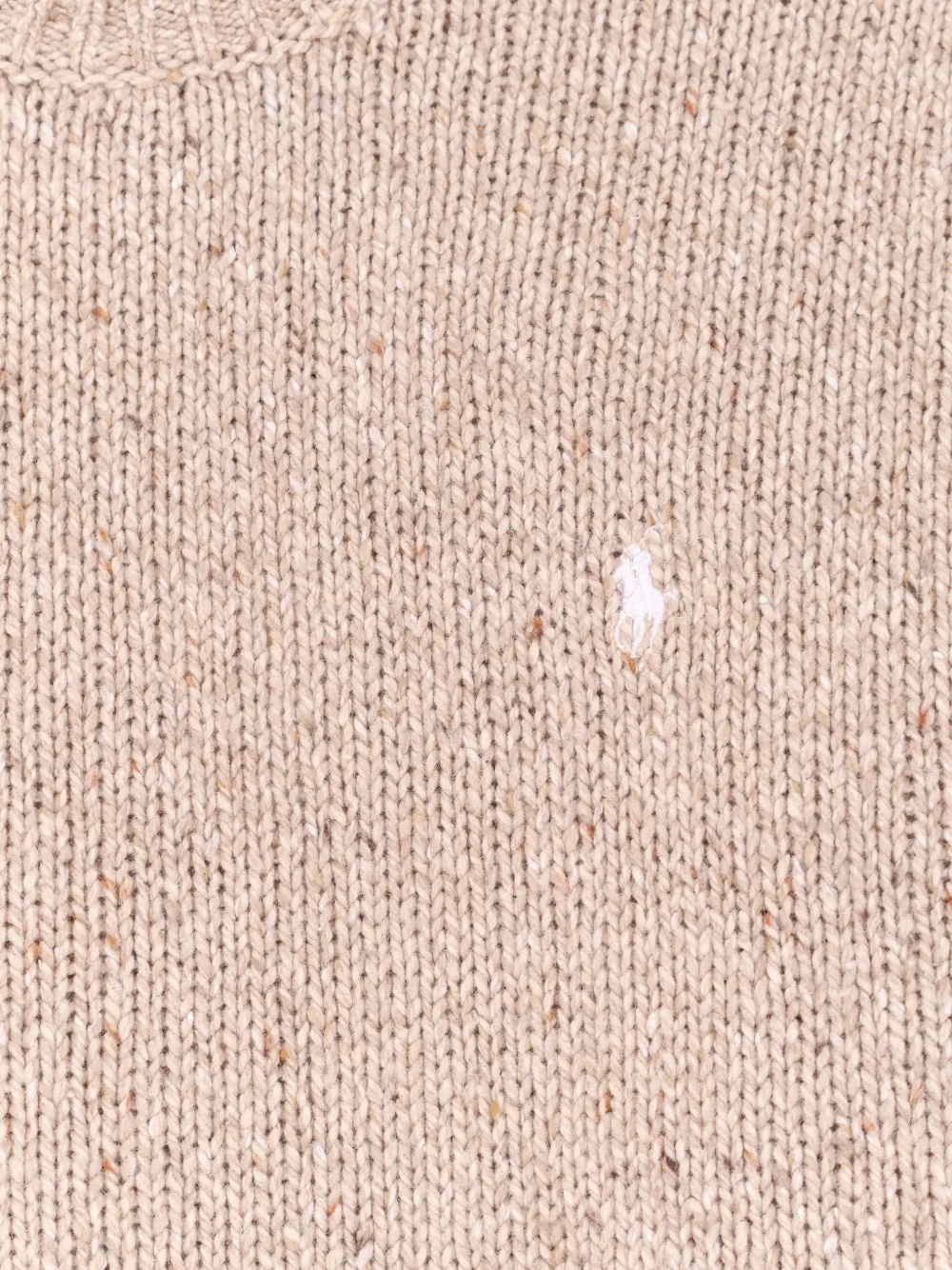 Polo Ralph Lauren Trui met ronde hals van wolblend Beige